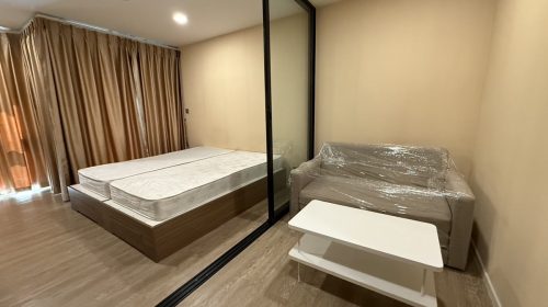 ขายคอนโด เคฟ ทาวน์ สเปซ (Kave Town space) ฝั่งเดียวกับ ม.กรุงเทพ ตึก D ชั้น 5 ด้านหน้ามี community mall สะดวกสบาย เดินไปได้ โทร 0814041442