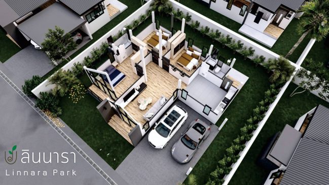 ขายบ้านสวยบ้านเดี่ยวขามทะเลสอ-โคราช ใกล้เมือง เพียงแค่ 15 นาที