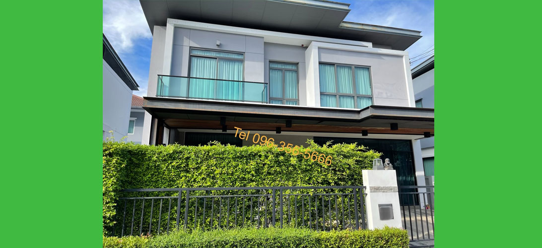 ขายบ้านเดี่ยวหรูบางกอกบูเลอวาร์ดพระราม9 ศรีนครินทร์ (กรุงเทพกรีฑา) Bangkok Luxury House for Sale Boulevard Rama 9 Srinakarin (Krungthep Kreetha)