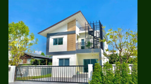 บ้านสวนเรสซิเด้นซ์ฉลองกรุง 53 บ้านเดี่ยว2ชั้นพร้อมที่ดิน เริ่มต้น 100 ตารางวา ราคาเริ่มต้น 3.99 ล้านบาท