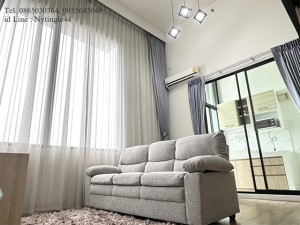 ขายคอนโดDuplex ชั้นสูง ห้องมุม วิวสวย ไม่มีตึกบัง ติดรถไฟฟ้าสายสีชมพู ใกล้แฟชั่นไอส์แลนด์ – รีโนเวทใหม่พร้อมอยู่!