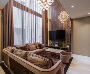 , บ้านเดี่ยวหรู Super Luxury ทำเลพระราม 9 ขายพร้อมผู้เช่า