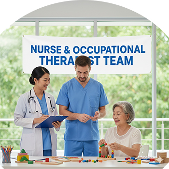 บริการจัดหาพยาบาลวิชาชีพถึงบ้าน