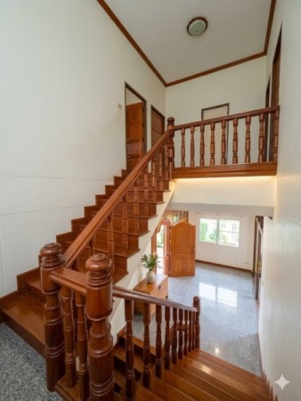 ขายบ้านเดี่ยวมือสองมหาชัย งานไม้แท้ทั้งหลัง พระราม2 สมุทรสาคร ใกล้โรงพยาบาลเอกชัย ทำเลหายาก