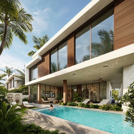 ใกล้หาดสามร้อยยอด บ้านหรูพร้อมสระว่ายน้ำส่วนตัว บรรยากาศเงียบสงบ เหมาะทั้งอยู่อาศัยและลงทุน