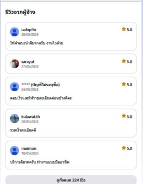 รีวิว รับโพสตเว็บบอรด