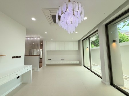 ขายบ้านเดี่ยวหรูบิวท์อินทั้งหลังเลียบด่วน–รามอินทรา–เอกมัย–ลาดพร้าว Private Nirvana THROUGH หลังมุมพร้อมอยู่ Fully Furnished