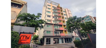 ขายมายคอนโดสาทร-ตากสิน35ตรม ชั้น 8 ห้องมุมสวย ขายคอนโดใกล้สาทร ถูกกว่าใกล้เคียง เพียง2.3ล้าน. มายคอนโด สาทร-ตากสิน
